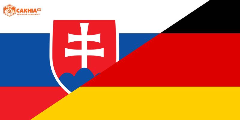 Thông tin tổng quan về trận đấu vòng loại World Cup giữa Slovakia vs Đức